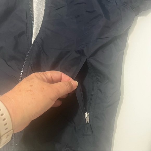 Charles River Youth Performance Jacket - size 7/8 - blue and gray. - Picture 6 of 7